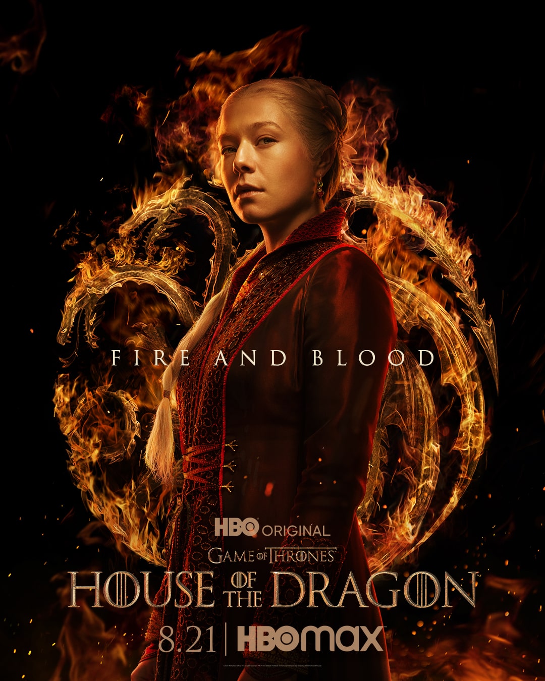 House of the Dragon Veja os pôsteres de personagens da nova série